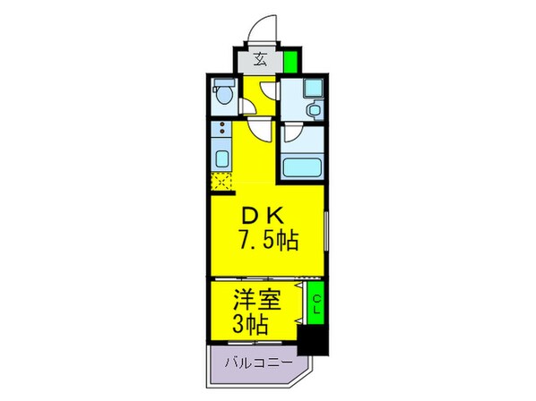 SOAR NAGAIの物件間取画像